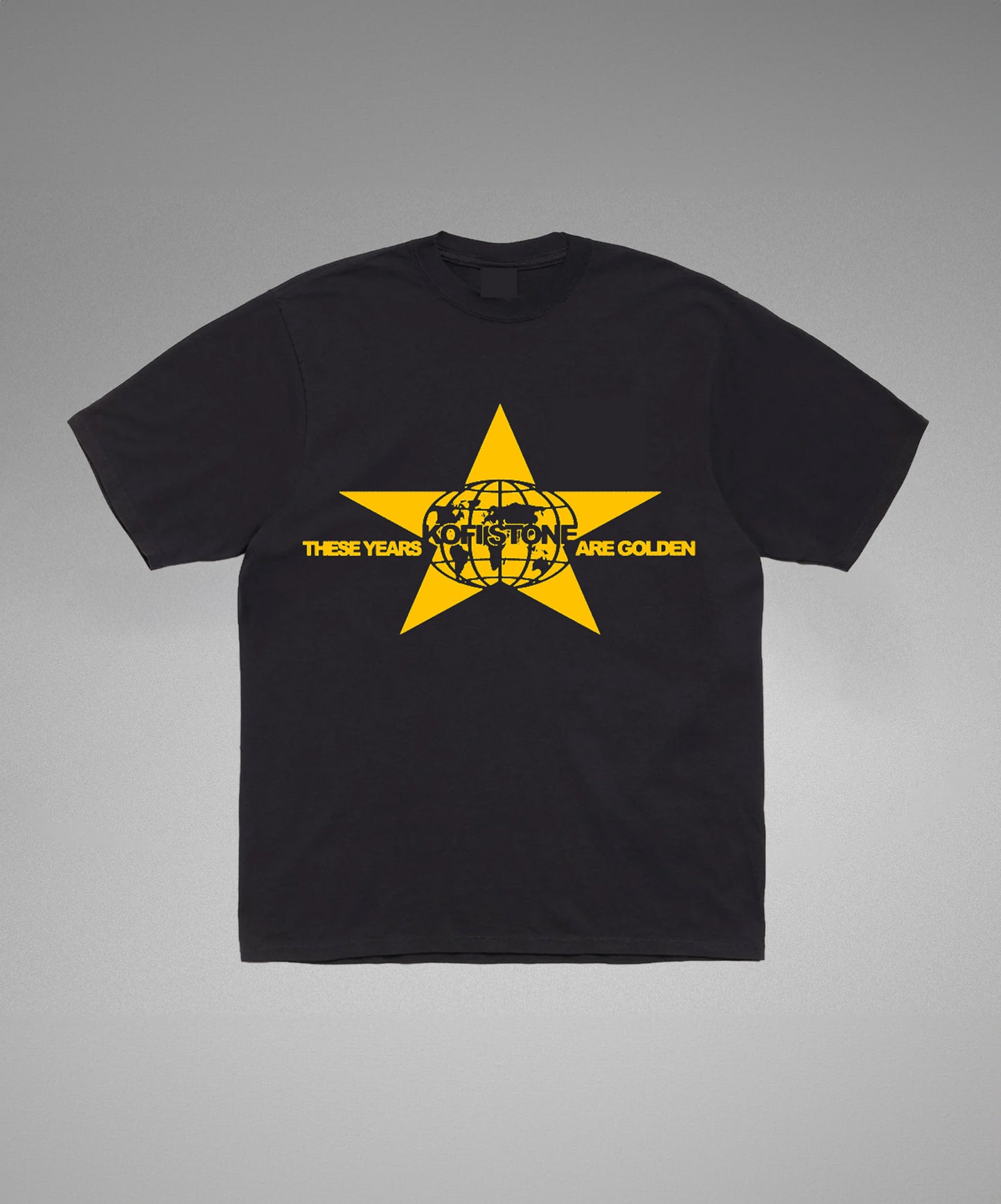 Kofi Stone Star T-Shirt Black