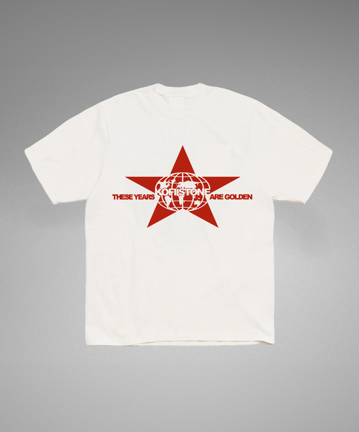 Kofi Stone Star T-Shirt White